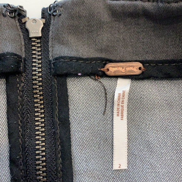 Free People Modern Femme Denim Mini - Picture 4 of 5